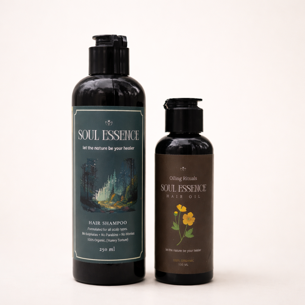 Get a FREE GIFT on Bundle: Herbal Shampoo + Hair Oil