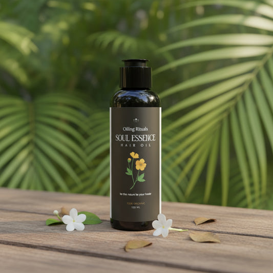 Herbal Hair Growth Oil | Controls Hair Fall, Fights Dandruff & Soothes Itchy Scalp | 100% Natural Formula